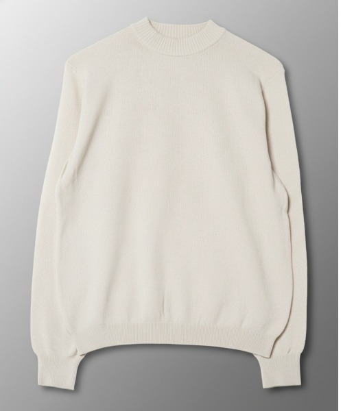 Rinascente(リナシェンテ)の「【Rinascente/リナシェンテ】Long Flight Knit モックネック ニット セーター 吸水速乾性 遮熱効果 UVカット(ニット/セーター・メンズ・ミント/ブラック/ライトブルー/チャコールグレー/アイボリー/ネイビー/ダークグリーン/テラコッタ/ダークブラウン/ホワイト/グレイッシュベージュ・LARGE/SMALL/MEDIUM)」の3枚目の写真