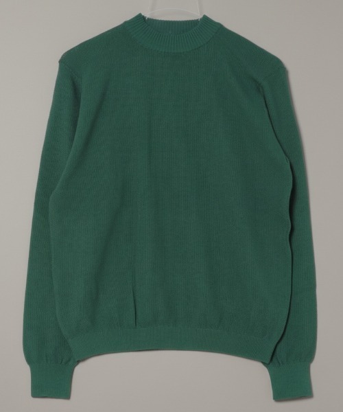 Rinascente(リナシェンテ)の「【Rinascente/リナシェンテ】Long Flight Knit モックネック ニット セーター 吸水速乾性 遮熱効果 UVカット(ニット/セーター・メンズ・ミント/ブラック/ライトブルー/チャコールグレー/アイボリー/ネイビー/ダークグリーン/テラコッタ/ダークブラウン/ホワイト/グレイッシュベージュ・LARGE/SMALL/MEDIUM)」の9枚目の写真