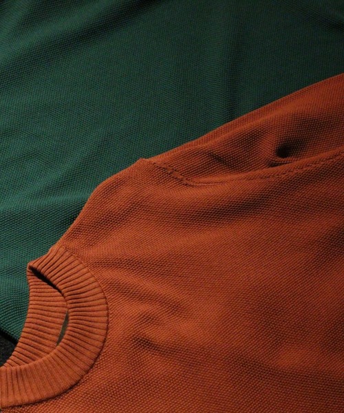 Rinascente(リナシェンテ)の「【Rinascente/リナシェンテ】Long Flight Knit モックネック ニット セーター 吸水速乾性 遮熱効果 UVカット(ニット/セーター・メンズ・ミント/ブラック/ライトブルー/チャコールグレー/アイボリー/ネイビー/ダークグリーン/テラコッタ/ダークブラウン/ホワイト/グレイッシュベージュ・LARGE/SMALL/MEDIUM)」の13枚目の写真