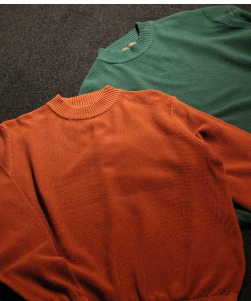 Rinascente(リナシェンテ)の「【Rinascente/リナシェンテ】Long Flight Knit モックネック ニット セーター 吸水速乾性 遮熱効果 UVカット(ニット/セーター・メンズ・ミント/ブラック/ライトブルー/チャコールグレー/アイボリー/ネイビー/ダークグリーン/テラコッタ/ダークブラウン/ホワイト/グレイッシュベージュ・LARGE/SMALL/MEDIUM)」の15枚目の写真