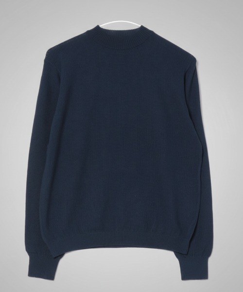 Rinascente(リナシェンテ)の「【Rinascente/リナシェンテ】Long Flight Knit モックネック ニット セーター 吸水速乾性 遮熱効果 UVカット(ニット/セーター・メンズ・ミント/ブラック/ライトブルー/チャコールグレー/アイボリー/ネイビー/ダークグリーン/テラコッタ/ダークブラウン/ホワイト/グレイッシュベージュ・LARGE/SMALL/MEDIUM)」の18枚目の写真