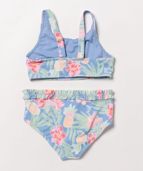 ROXY/ロキシー TROPICAL STORY CROP TOP S キッズ 水着 スイム