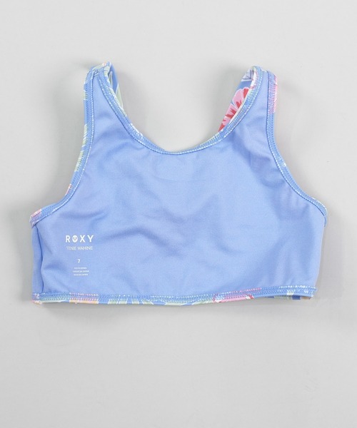 ROXY/ロキシー TROPICAL STORY CROP TOP S キッズ 水着 スイム