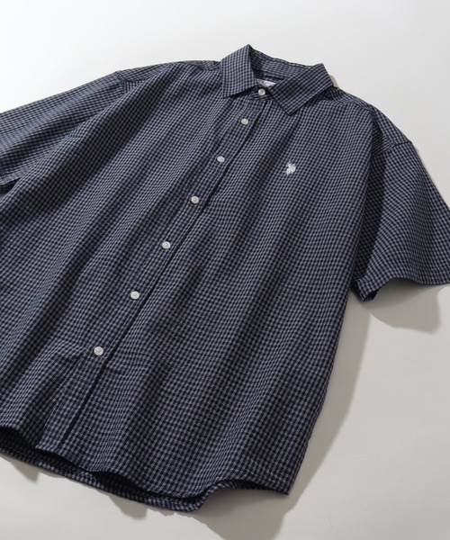 U.S. POLO ASSN.(ユーエスポロアッスン)の「【U.S. POLO ASSN./ユーエスポロアッスン】ワンポイント刺繍 コットンブロード 半袖レギュラーシャツ(シャツ/ブラウス・メンズ・ホワイト/ブラック/アイボリー/ネイビー/ライトブルー/サックスブルー・LL/M/L)」の17枚目の写真