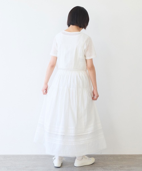 bulle de savon(ビュルデサボン)の「antique lace ビスチェ(シャツ/ブラウス・レディース・ブラック/ホワイト・FREE)」の13枚目の写真