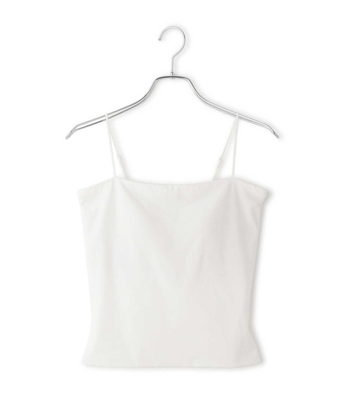 OUR WACOAL(アワワコール)の「「ADAM ET ROPE'コラボ」 コットン混カップインベアトップキャミソール(キャミソール・レディース・ホワイト/ブラック/ブラウン/グリーン系その他・M/S/L)」の8枚目の写真