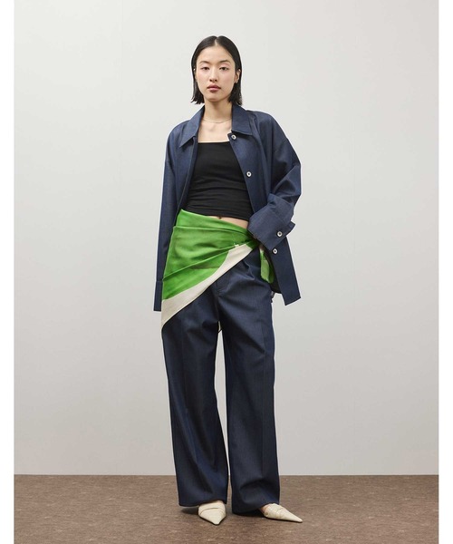 OUR WACOAL(アワワコール)の「「ADAM ET ROPE'コラボ」 コットン混カップインベアトップキャミソール(キャミソール・レディース・ホワイト/ブラック/ブラウン/グリーン系その他・M/S/L)」の12枚目の写真