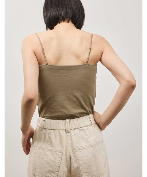 OUR WACOAL(アワワコール)の「「ADAM ET ROPE'コラボ」 コットン混カップインベアトップキャミソール(キャミソール・レディース・ホワイト/ブラック/ブラウン/グリーン系その他・M/S/L)」の18枚目の写真