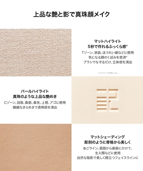 PERFECT DIARY（パーフェクト ダイアリー）の「シマーリング コントロール フェイスパレット（ハイライト/シェーディング・レディース・三色パレット・FREE）」の5枚目の写真