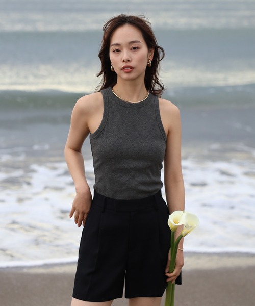 AMERICAN SLEEVE TANK TOP – abeundmor.jp