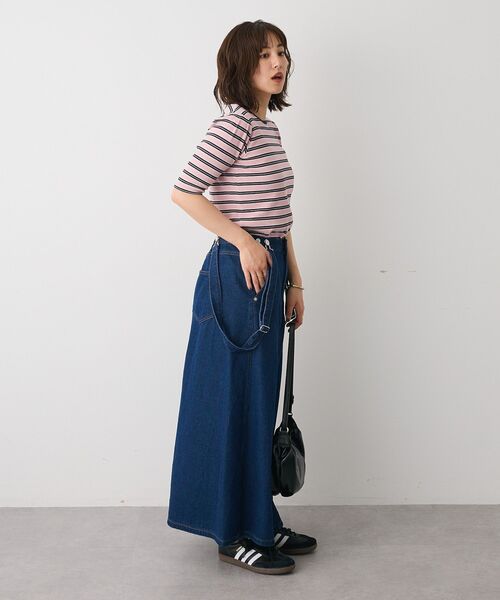 CRAFT STANDARD BOUTIQUE（クラフトスタンダードブティック）の「2Wayデニムジャンパースカート（デニムスカート・レディース・グレー/ダークインディゴブルー・M/L）」の19枚目の写真