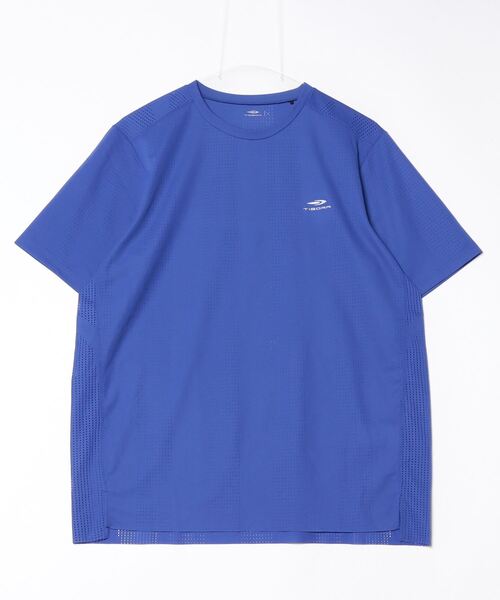 TIGORA(ティゴラ)の「ティゴラ TIGORA ランニング メンズ半袖Tシャツ ジャガード素材(Tシャツ/カットソー・メンズ・ライトグレー/コバルトブルー/ブラック・S/LL/M/L)」の3枚目の写真