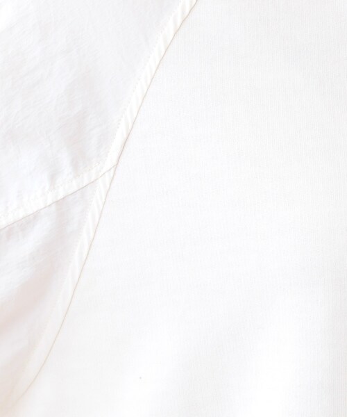 Cutie Blonde(キューティーブロンド)の「【洗える】季節の変わり目に ラグランナイロントップス(Tシャツ/カットソー・レディース・オフホワイト/チャコールグレー/カーキ・00)」の11枚目の写真