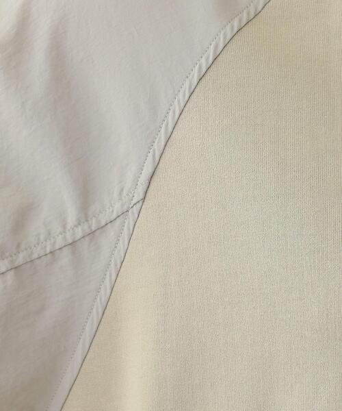 Cutie Blonde(キューティーブロンド)の「【洗える】季節の変わり目に ラグランナイロントップス(Tシャツ/カットソー・レディース・オフホワイト/チャコールグレー/カーキ・00)」の21枚目の写真