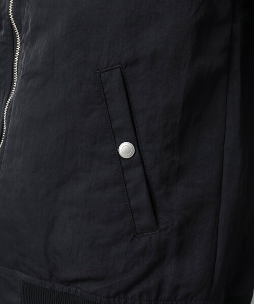 NOLLEY’S(ノーリーズ)の「【ACTIVE SECT】《限定展開》撥水ナイロンMA-1 25SS(ブルゾン・メンズ・ブラック/グレイッシュベージュ・L/M/S)」の19枚目の写真