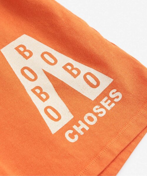 BOBO CHOSES（ボボショーズ）の「Podium Bobo Choses bermuda sho（スウェットパンツ・キッズ・オレンジ・110/120/130）」の15枚目の写真