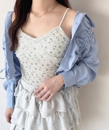 apres jour（アプレジュール）の「カップ付きアソートレースキャミインナー（キャミソール）」