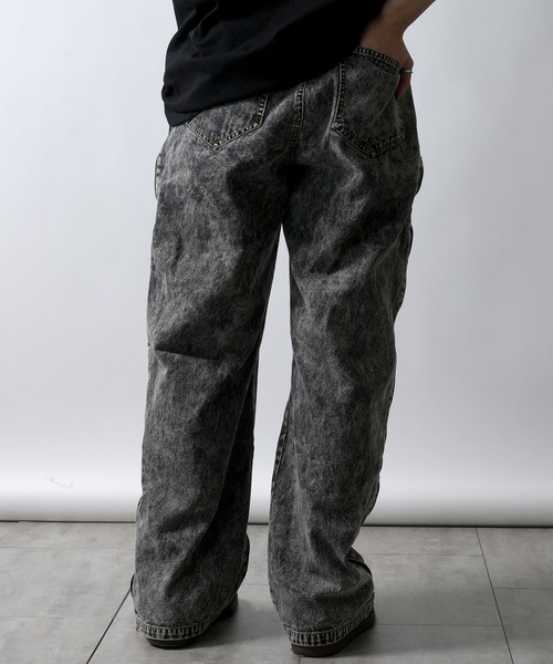セール】remake design denim pants/リメイクデザイン デニム