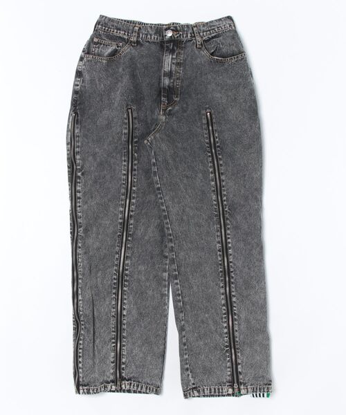 セール】remake design denim pants/リメイクデザイン デニム