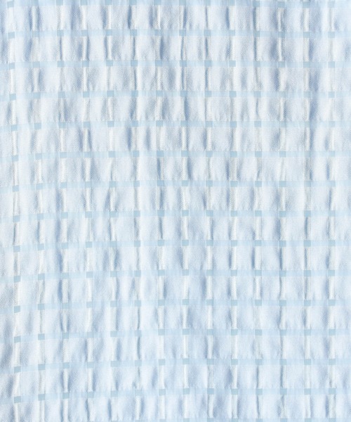 NICOLE CLUB FOR MEN（ニコルクラブフォーメン）の「シアーチェック レギュラーカラーシャツ（シャツ/ブラウス・メンズ・オフホワイト/サックスブルー/ブラック・X-LARGE/LARGE/MEDIUM）」の16枚目の写真