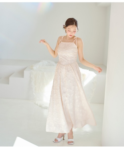 PEACH JOHN（ピーチジョン）の「ジャガードボリュームワンピ（ワンピース・レディース・ピンク/アイボリー/ブラック・ONE SIZE）」の11枚目の写真