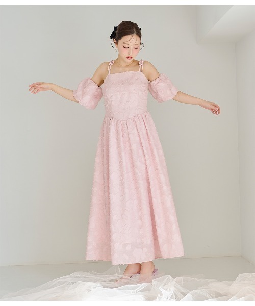 MSGM ジャガード　ボリューム　ワンピース MSGM ジャガード ボリューム ワンピース