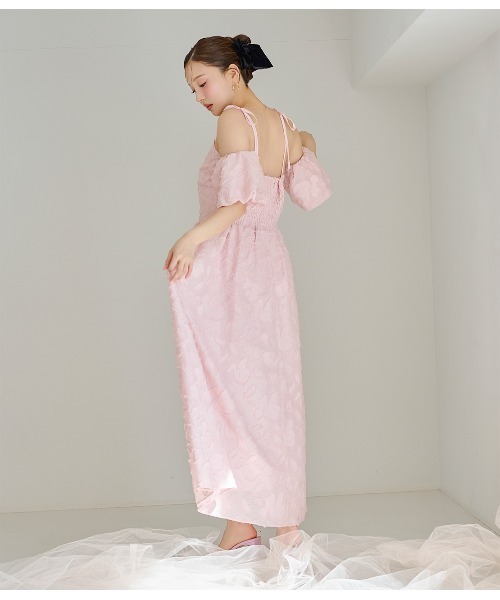PEACH JOHN（ピーチジョン）の「ジャガードボリュームワンピ（ワンピース・レディース・ピンク/アイボリー/ブラック・ONE SIZE）」の21枚目の写真