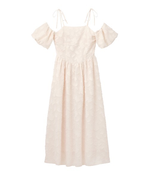 PEACH JOHN（ピーチジョン）の「ジャガードボリュームワンピ（ワンピース・レディース・ピンク/アイボリー/ブラック・ONE SIZE）」の17枚目の写真