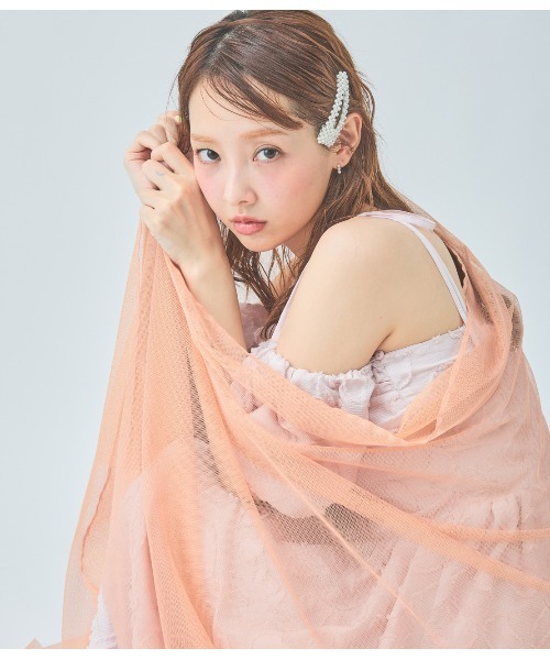 MSGM ジャガード　ボリューム　ワンピース JEANASIS - JEANASIS ジャガードボリュームキャミワンピースの