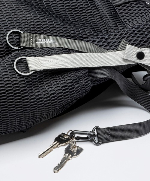 EDITA.(エディータ)の「洗濯機で洗える Washable standard 3way bag 多機能 / 通学(ショルダーバッグ・レディース・ブラック/ブラック×グレー・FREE)」の12枚目の写真