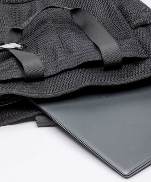 EDITA.(エディータ)の「洗濯機で洗える Washable standard 3way bag 多機能 / 通学(ショルダーバッグ・レディース・ブラック/ブラック×グレー・FREE)」の18枚目の写真