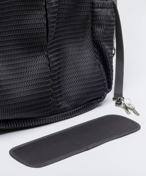 EDITA.(エディータ)の「洗濯機で洗える Washable standard 3way bag 多機能 / 通学(ショルダーバッグ・レディース・ブラック/ブラック×グレー・FREE)」の19枚目の写真