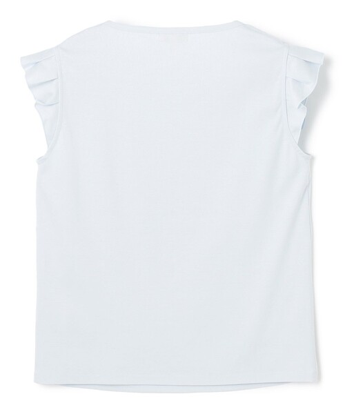 TOCCA(トッカ)の「BOW PARTY Tシャツ(Tシャツ/カットソー・レディース・アイボリー系/ブルー系/ブラック系・SMALL/MEDIUM)」の12枚目の写真