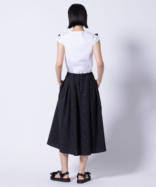 TOCCA(トッカ)の「BOW PARTY Tシャツ(Tシャツ/カットソー・レディース・アイボリー系/ブルー系/ブラック系・SMALL/MEDIUM)」の19枚目の写真