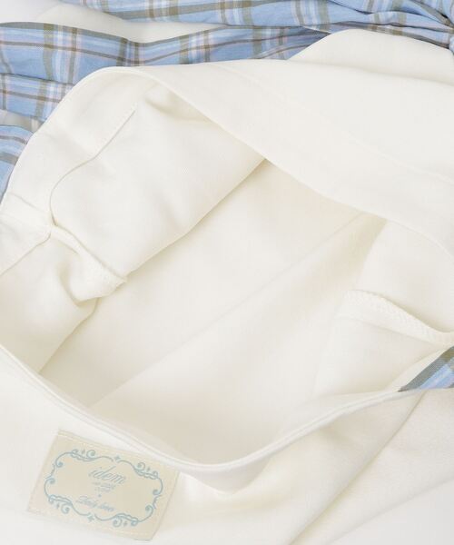 idem（イデム）の「big ribbon tote bag／ビッグリボントートバッグ（トートバッグ・レディース・ブルー/ピンク/ブラック・FREE）」の21枚目の写真