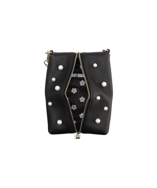 国内★MARY QUANT★スムースセットパール センターパートケース スムースセットパール センターパートケース（ポーチ）｜MARY