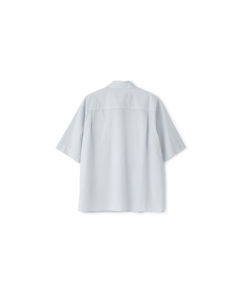 MHL.（エムエイチエル）の「COTTON RAMIE POPLIN（シャツ/ブラウス・メンズ・ブルー系その他2/カーキ/ホワイト/グリーン系その他・LARGE/MEDIUM/SMALL/X-LARGE）」の15枚目の写真