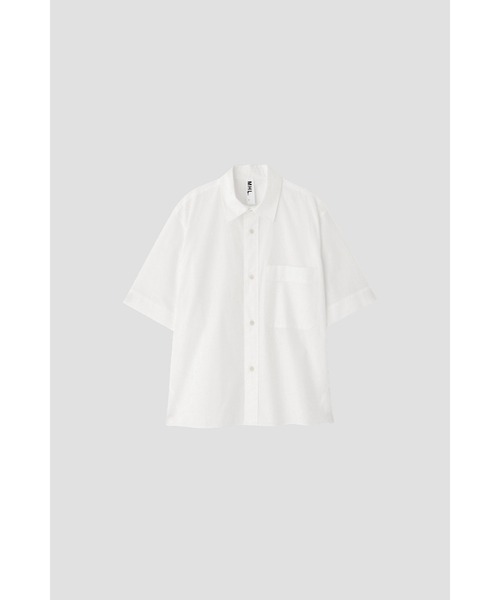 MHL.（エムエイチエル）の「COTTON RAMIE POPLIN（シャツ/ブラウス・メンズ・ブルー系その他2/カーキ/ホワイト/グリーン系その他・LARGE/MEDIUM/SMALL/X-LARGE）」の6枚目の写真