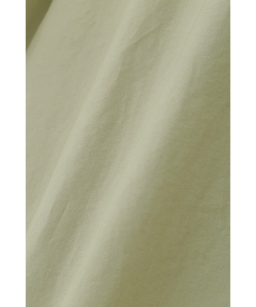 MHL.（エムエイチエル）の「COTTON RAMIE POPLIN（シャツ/ブラウス・メンズ・ブルー系その他2/カーキ/ホワイト/グリーン系その他・LARGE/MEDIUM/SMALL/X-LARGE）」の12枚目の写真