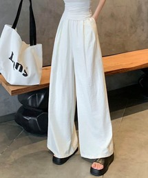 メゾンドドルチェ❢交渉可❢アクティブパンツ　M 白　カジュアルパンツ セール】 ◇クールマックス綿麻オックスパンツ （パンツ
