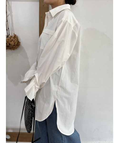 Day and Grade（デイアンドグレイド）の「3WAY UVカットデザインシャツ / ストレッチ・2WAY（シャツ/ブラウス・レディース・ホワイト・FREE）」の15枚目の写真