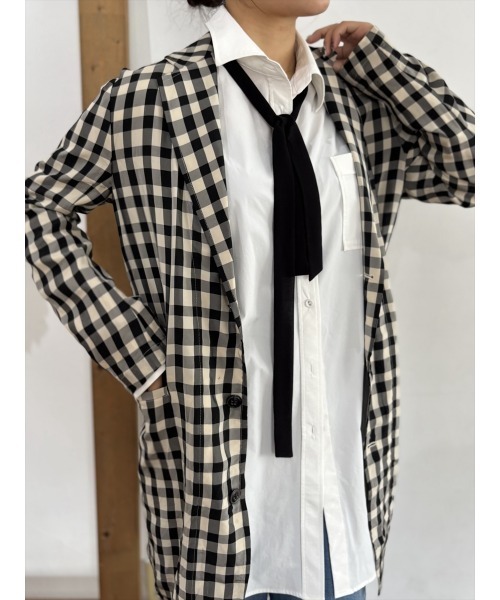 Day and Grade（デイアンドグレイド）の「3WAY UVカットデザインシャツ / ストレッチ・2WAY（シャツ/ブラウス・レディース・ホワイト・FREE）」の19枚目の写真