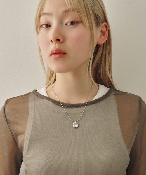 GOLDY(ゴールディ)の「【金属アレルギー軽減】フラット プレート ステンレス ネックレス(ネックレス・レディース・ゴールド/シルバー・FREE)」の14枚目の写真