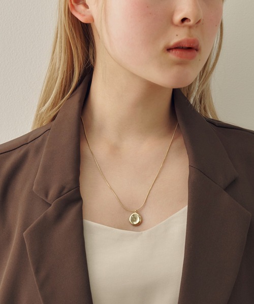GOLDY(ゴールディ)の「【金属アレルギー軽減】フラット プレート ステンレス ネックレス(ネックレス・レディース・ゴールド/シルバー・FREE)」の13枚目の写真