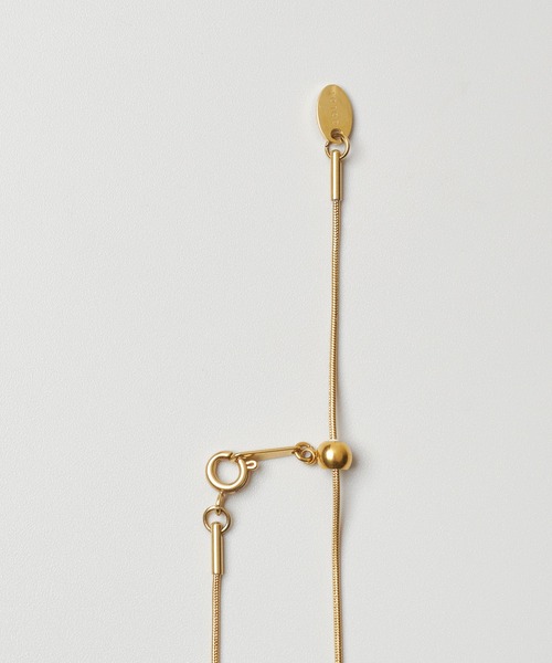 GOLDY(ゴールディ)の「【金属アレルギー軽減】フラット プレート ステンレス ネックレス(ネックレス・レディース・ゴールド/シルバー・FREE)」の11枚目の写真