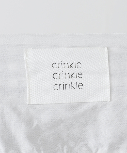 セール】crinkle crinkle crinkle 3D embroidery ギンガム