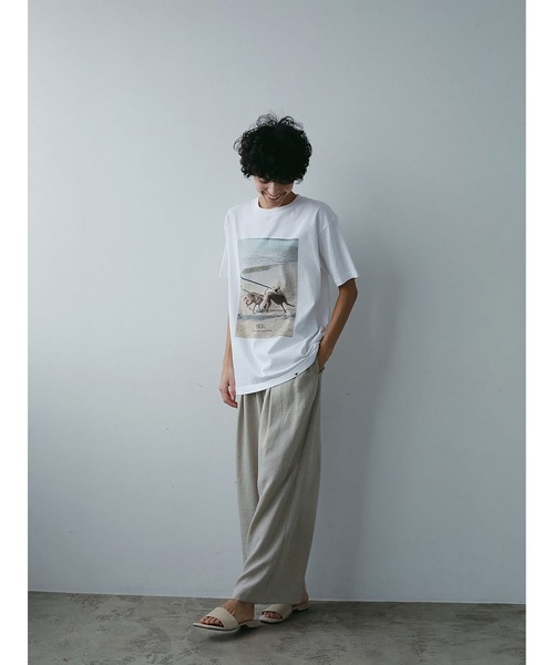 HER.(ハー)の「Oreo & Rose Tee/03(Tシャツ/カットソー・レディース・オフホワイト・XL/フリー)」の7枚目の写真