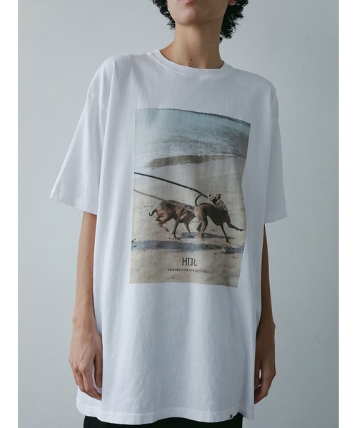 HER.(ハー)の「Oreo & Rose Tee/03(Tシャツ/カットソー・レディース・オフホワイト・XL/フリー)」の12枚目の写真