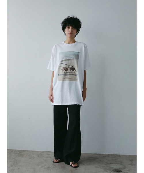 HER.(ハー)の「Oreo & Rose Tee/03(Tシャツ/カットソー・レディース・オフホワイト・XL/フリー)」の15枚目の写真