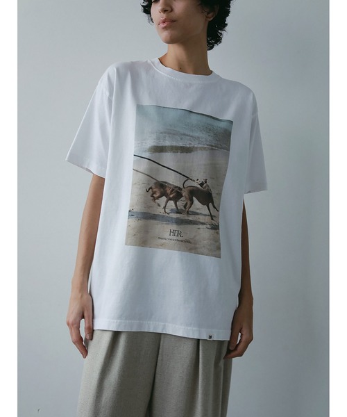 HER.(ハー)の「Oreo & Rose Tee/03(Tシャツ/カットソー・レディース・オフホワイト・XL/フリー)」の4枚目の写真